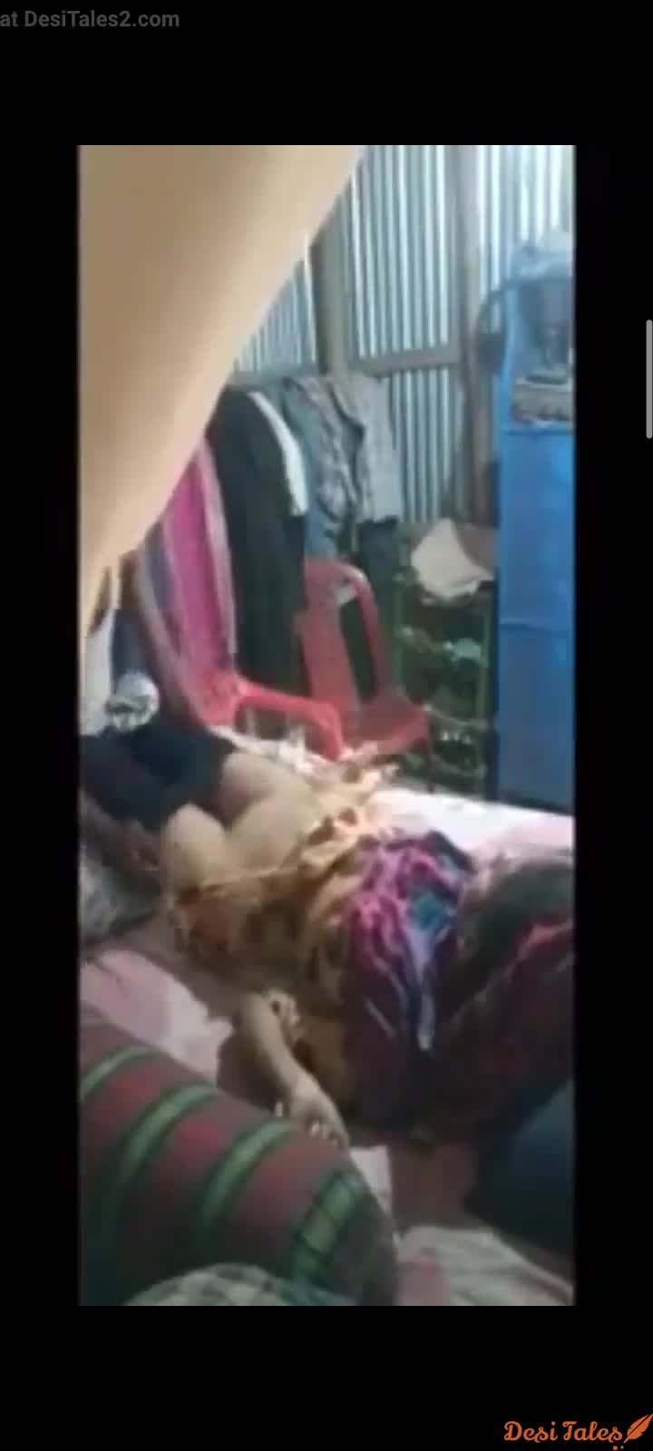 Bangladeshi village couple doing sex in a small house